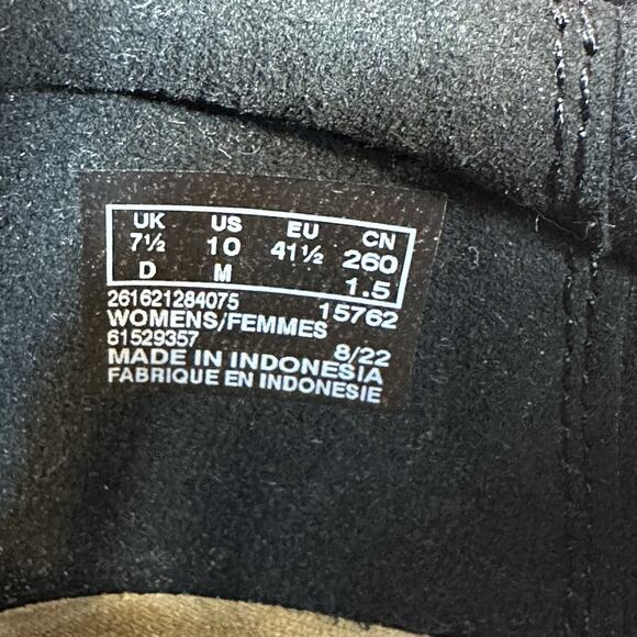 Clarks CORA BRAIDSHOE Size 10 Black Leather Braided Braid Loafers Flats Shoes - Picture 10 of 10